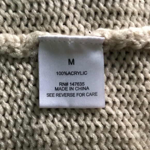 Romeo & Juliet Couture Open Front Sweater Cardigan - Picture 6 of 7